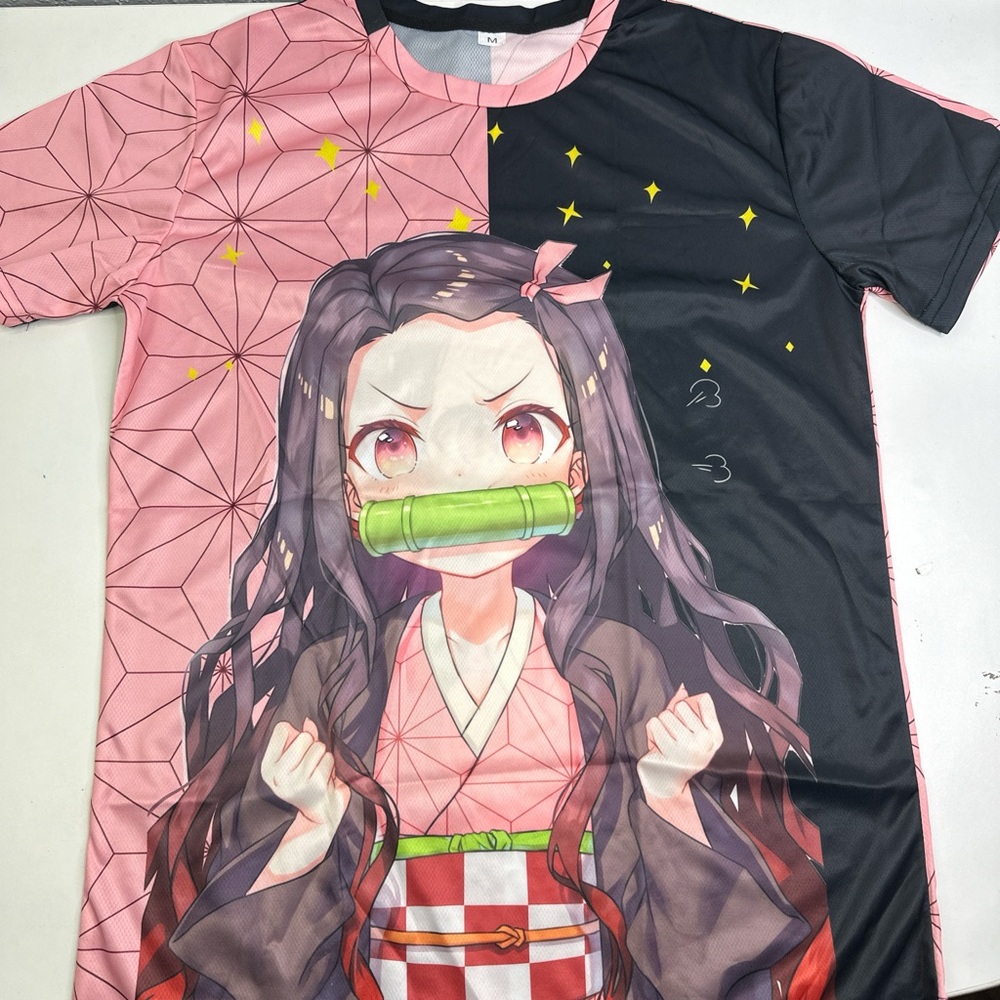 Demon slayer Netzuco performance Graphic Short Sleeve Tee size medium